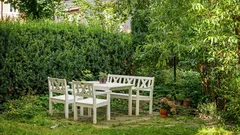 Appassionati di giardino rivoluzionano il salotto all’aperto con la disposizione circolare
